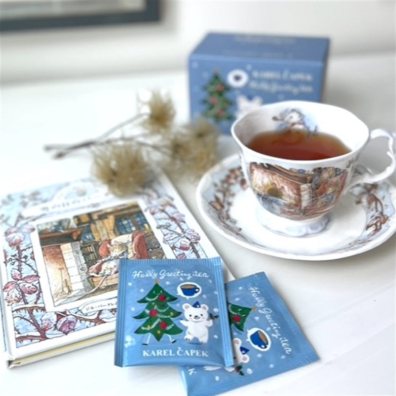 Karel Capek Holly Greeting Tea (20 pcs.)