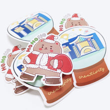Load image into Gallery viewer, Kawaii Die Cut Stickers Set by Tazdaunicorn &amp; Dolly Kaye  (3 each, 6 pcs)
