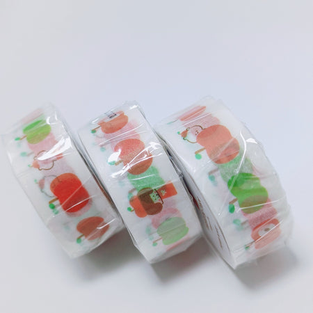mizutama apple washi tape