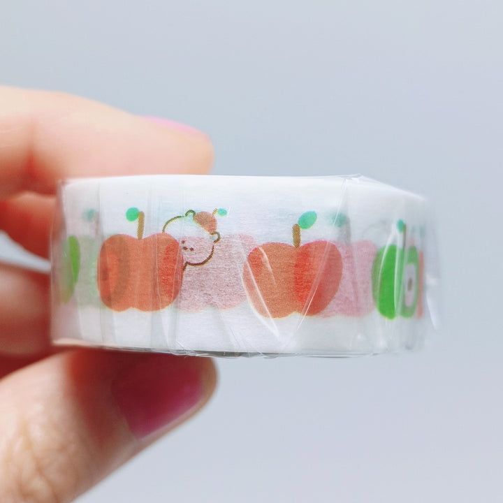 mizutama apple washi tape