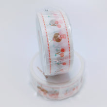 Load image into Gallery viewer, mizutama  white cherry washi tape

