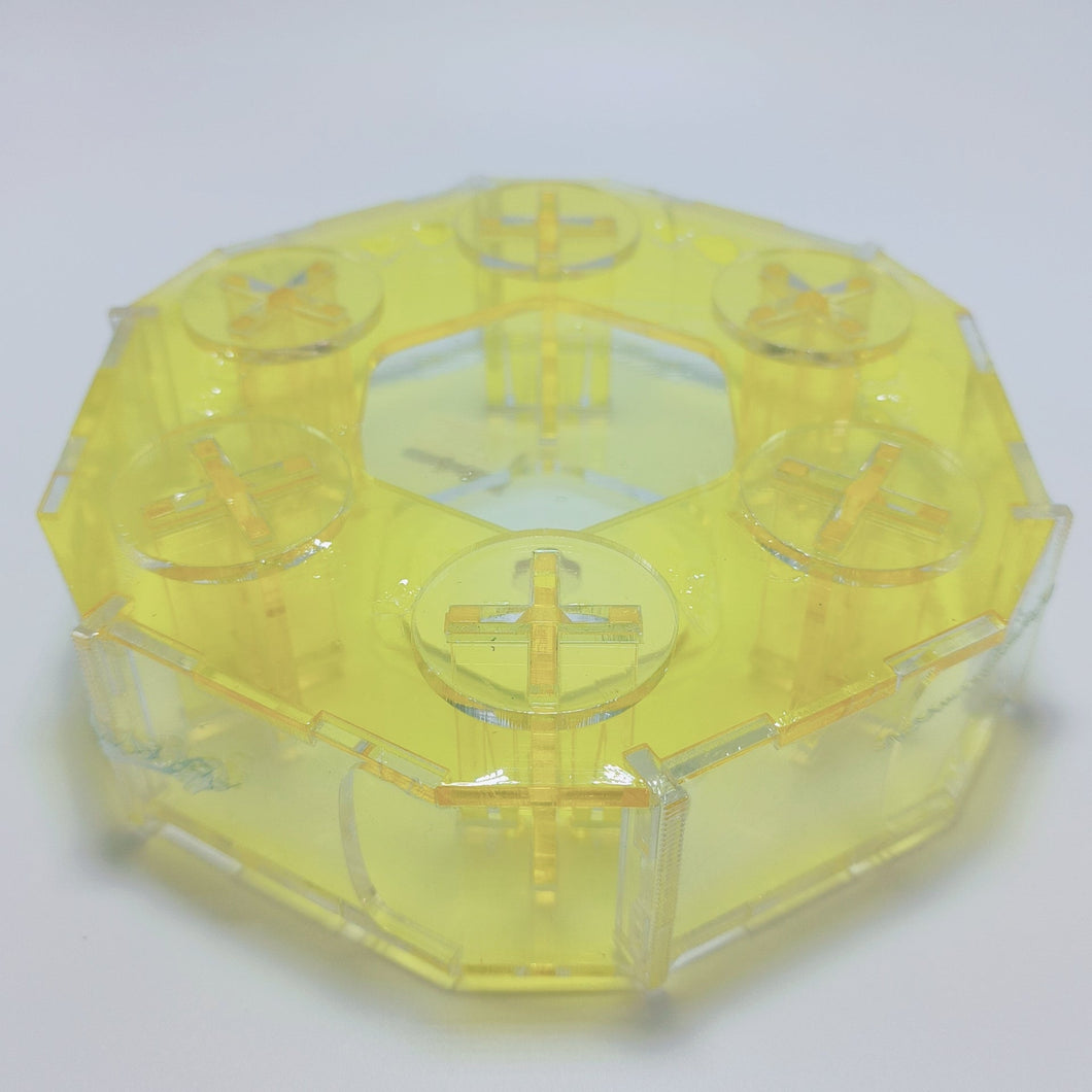 Yellow masking tape (washi tape) wheel cutter