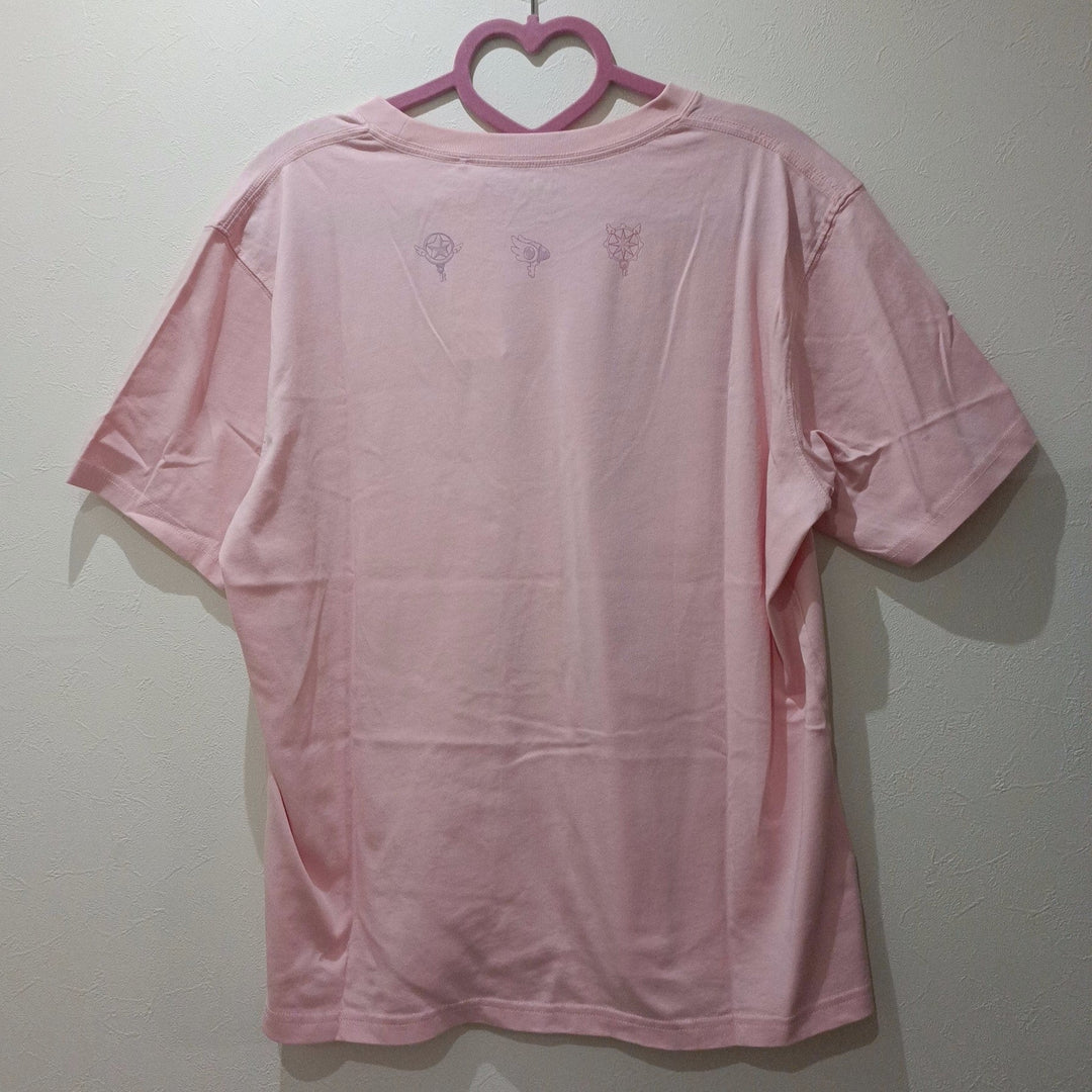 Cardcaptor Sakura T-shirt XL Size (Pink)