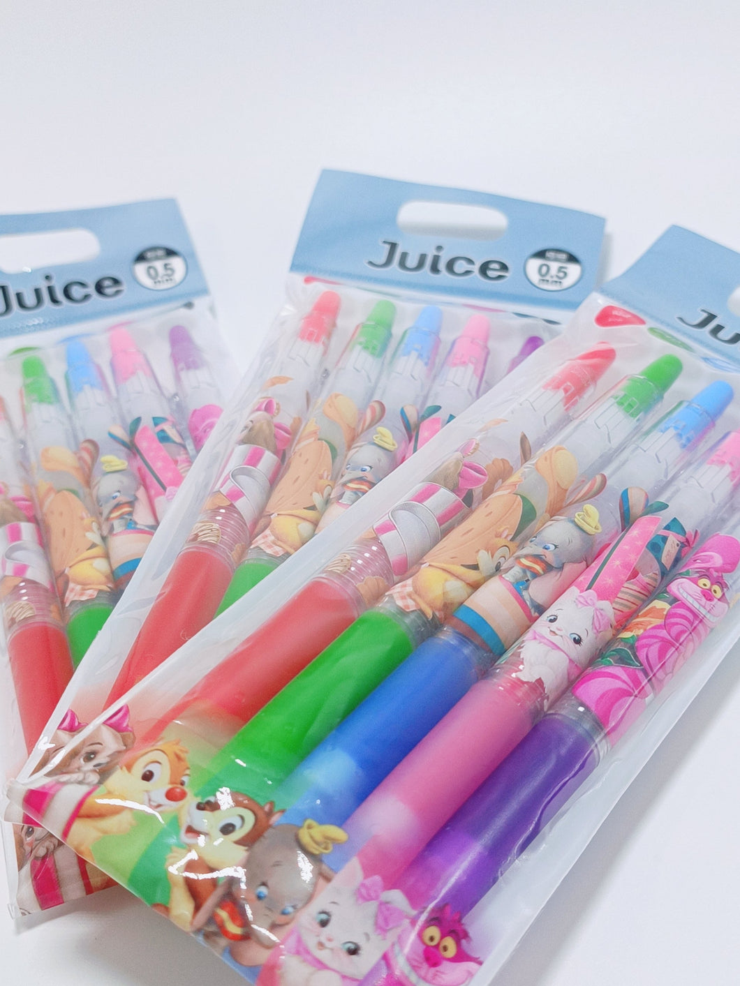 Disney Juice Colored (Set of 5 Colored Pens)