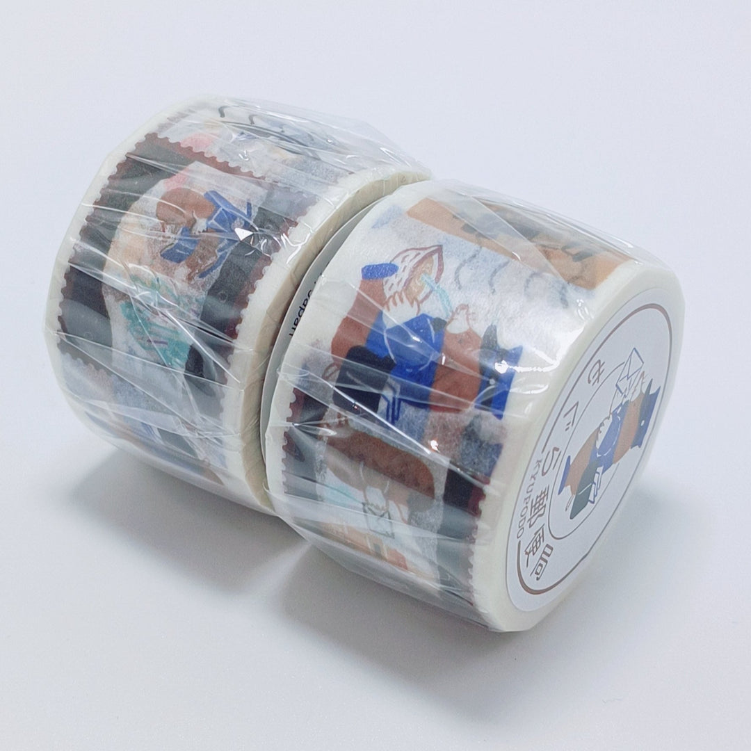 Kyupodo Mole Postal Service Masking Tape