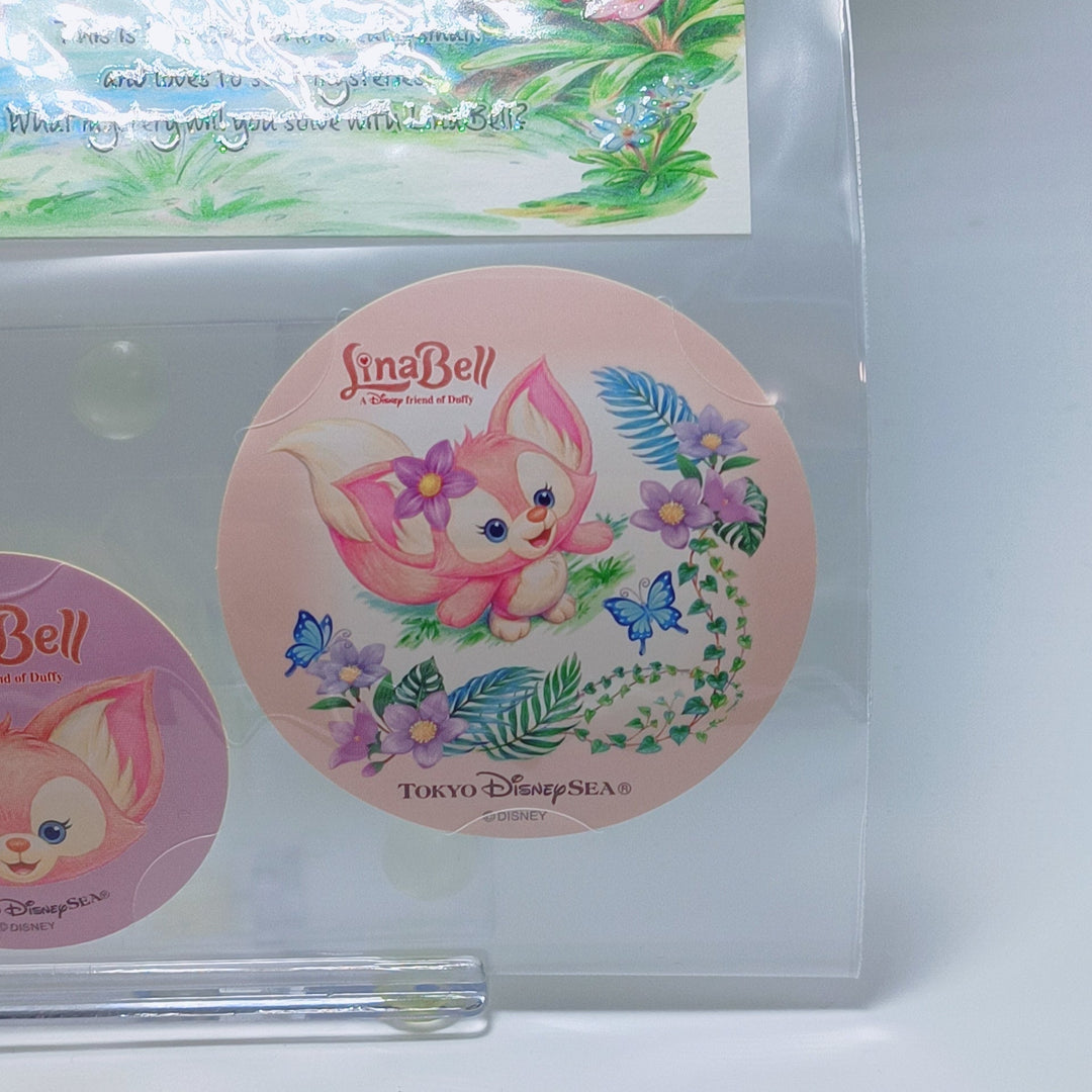 [Tokyo Disney Sea Limited] LinaBell (Duffy & Friends) Postcard + Stickers Set