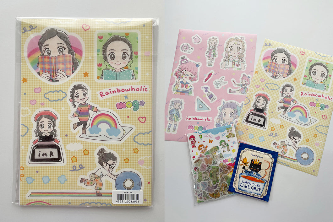 [BUNGU JOSHI ONLINE LIMITED] MOG Sticker Sheet and Flake Seal Set