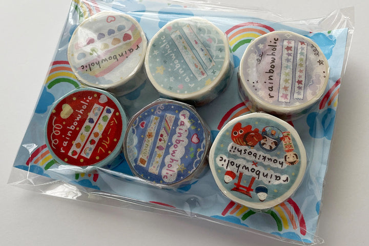 [BUNGU JOSHI ONLINE LIMITED] Original Masking Tape and Badge Lucky Bag Set