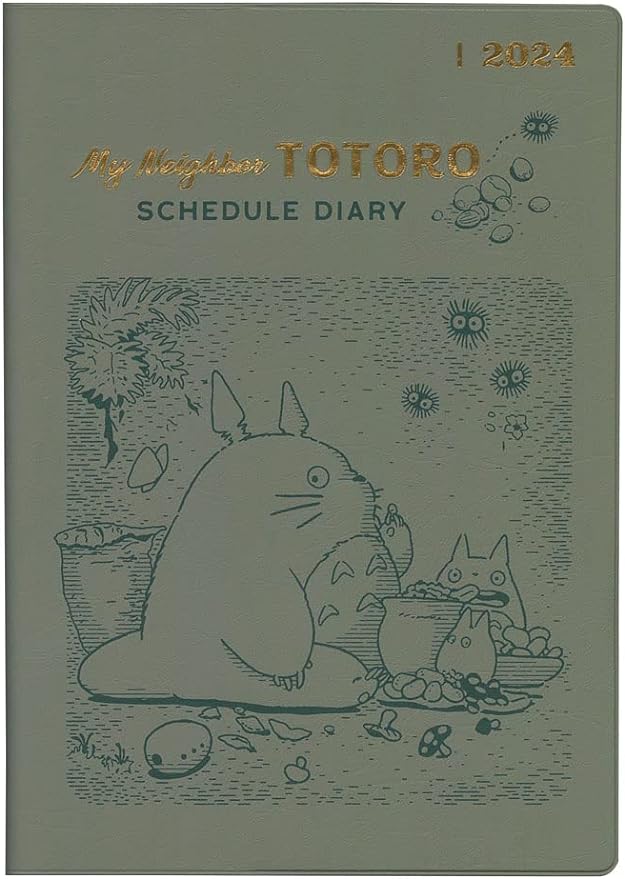 [Pre-order] My Neighbor Totoro 2024 A5 Schedule Book