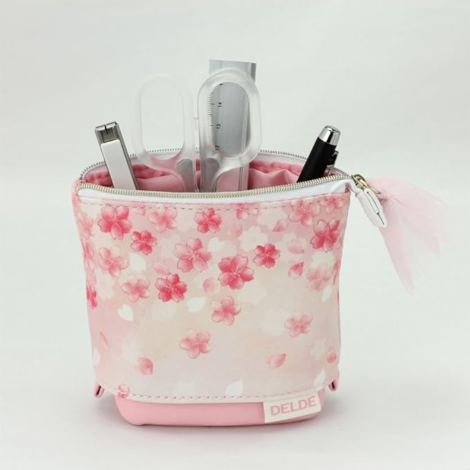 [Pre-order] DELDE Stationery Pouch (sakura pink)