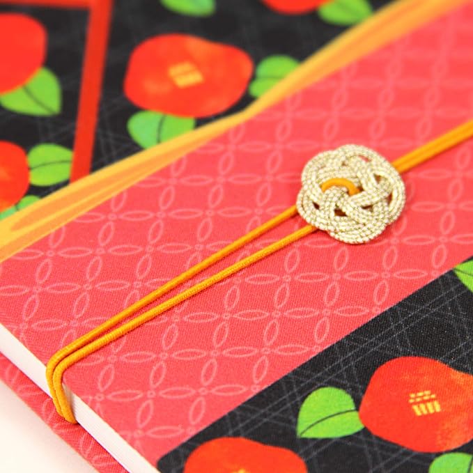 [Pre-order] Goshuin-cho (Temple Stamp Book) - Tsubaki (Camellia)