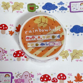 (MT016) Original Rainbowholic Autumn & Halloween Washi Tape