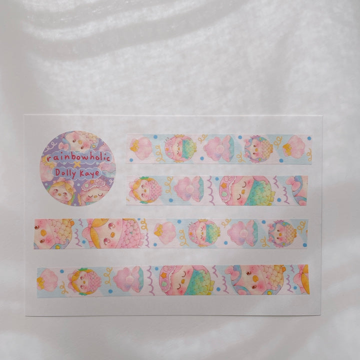 Karel Capek x Rainbowholic Stationery Pouch & Washi Tape Set (6 pcs.)