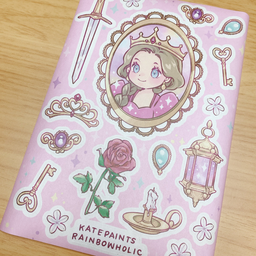 (ST048) Premium Rainbowholic x Kate Paints Collaboration Fairy Tale Sticker