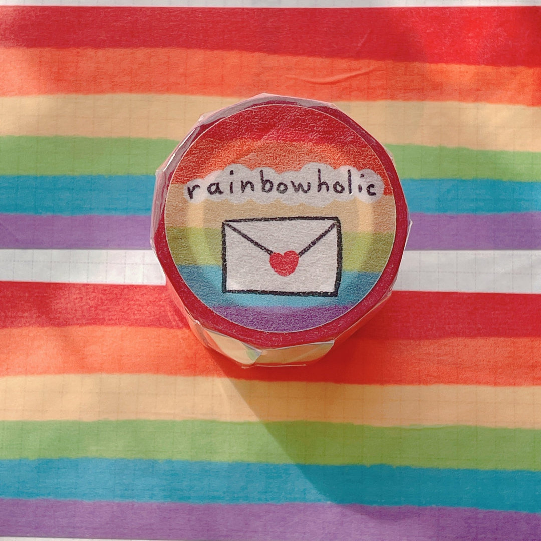 (MT047) Original Wide Rainbow Washi Tape 5cm