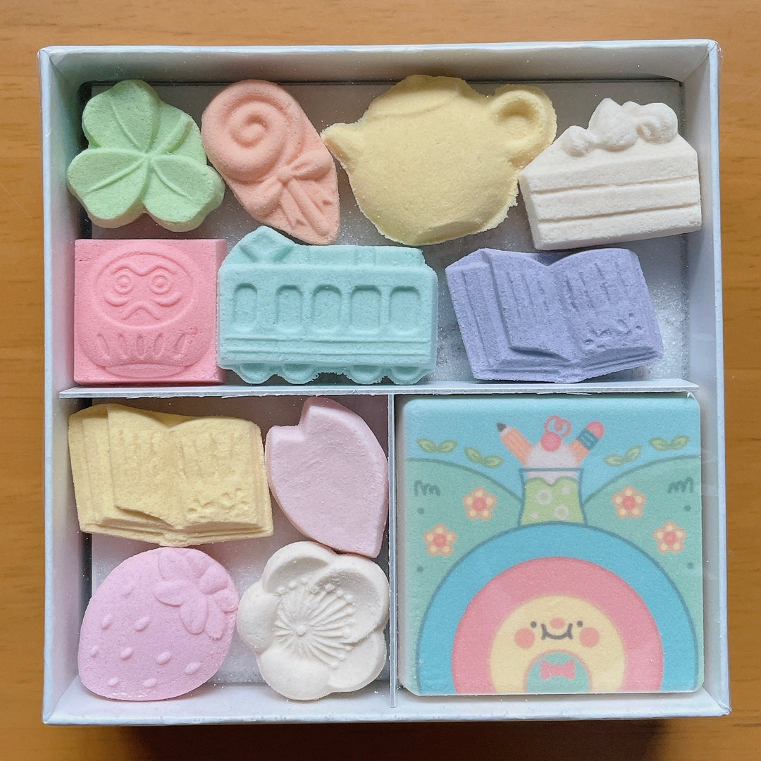 (EX003) Rainbowholic Bungu Kissa Wasanbon Candy Box