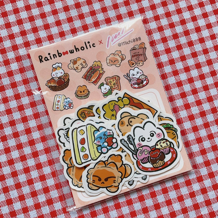 (FS006) Rainbowholic x Ichi Bakery Flake Seal