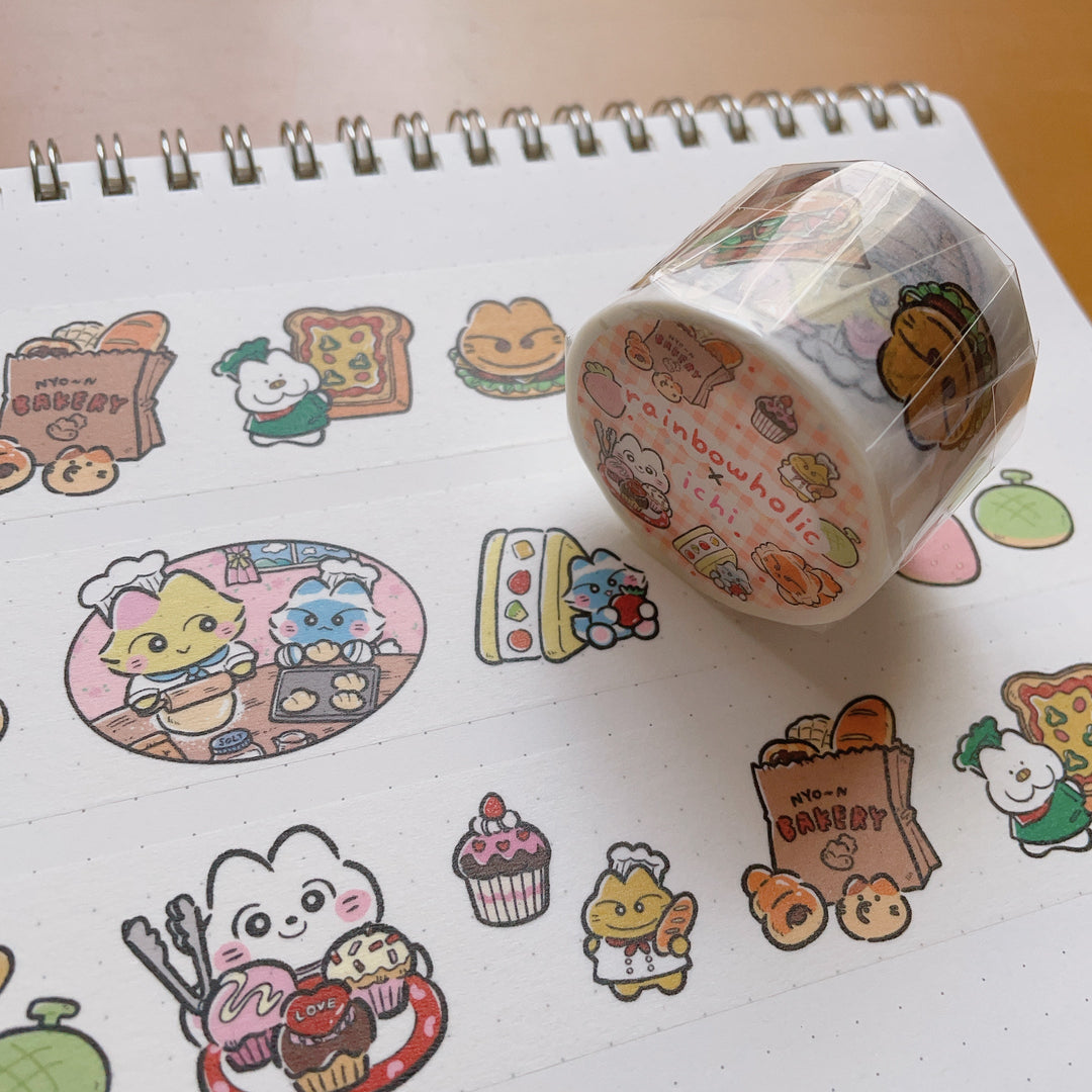 (MT086) Rainbowholic x Ichi Bakery 3cm Washi Tape