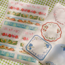 Load image into Gallery viewer, (ST022) Original Rainbowholic x Kiumimi &quot;Flowers &amp; Fruits&quot; Sticker Set (2 sheets)
