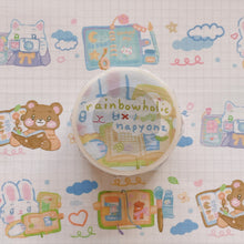 Load image into Gallery viewer, (MT042) Rainbowholic x Napyonz Stationery Lover Wide Washi Tape
