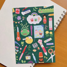 Load image into Gallery viewer, (PC002) Rainbowholic x Niina Aoki Stationery Collection Postcard
