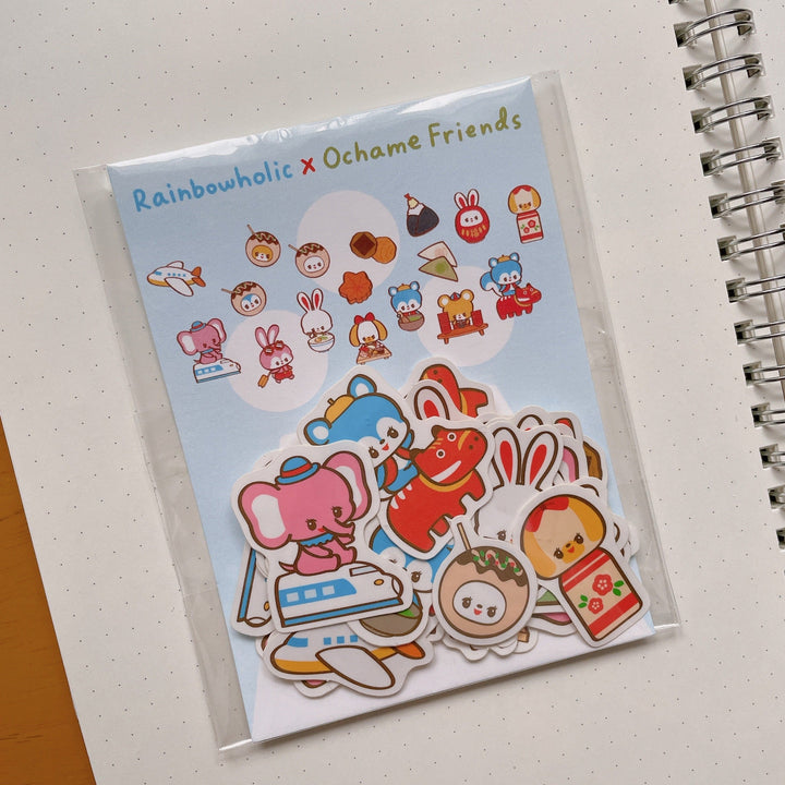 (FS001) Rainbowholic x Ochame Friends Japan Trip Flake Seal