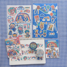 Load image into Gallery viewer, (MT083) Rainbowholic x itousa Bungu Kissa (Stationery Cafe) 3cm Washi Tape
