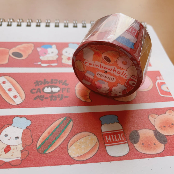 (MT082) Rainbowholic x oguchi Bakery 3cm Washi Tape